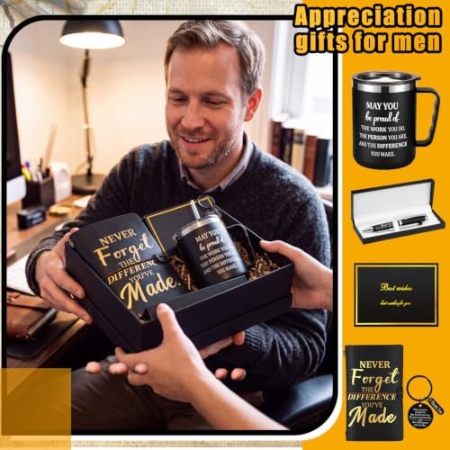 Shellwei 6 Pcs May You Be Proud Double Wall Mug Black Gift Set - Image 6