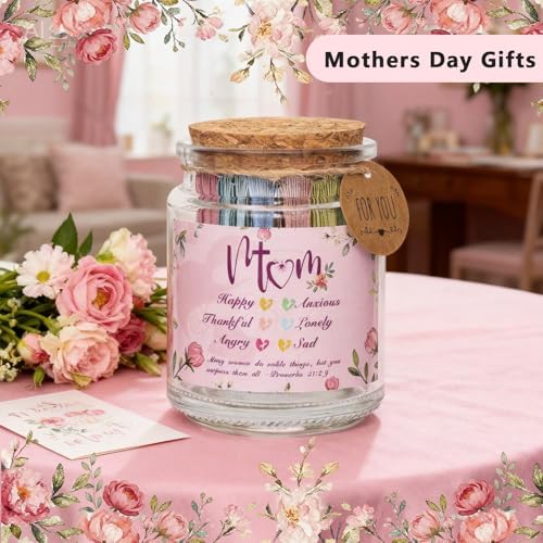 Emotional Bible Verse Jar for Mom-Mom Birthday Gifts from Daughters Sons - Image 3