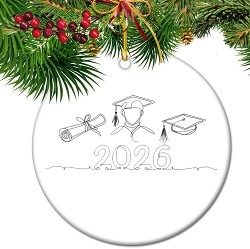 2026 Graduation Cap and Diploma Keepsake, Inspirational Graduation Gift for Him, Class of 2026 Professional Achievement Memorial for Son, Grandson, or Brother by Vexorion