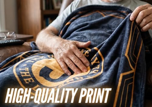 Gifts for Men, Initial Mens Blanket, Birthday Gift for Him, 60"x 80", Z - Image 6
