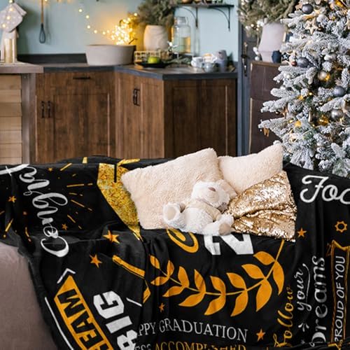 Ryubein 2026 Graduation Blanket 50" X 60", Graduation Gifts Her Him - Image 4