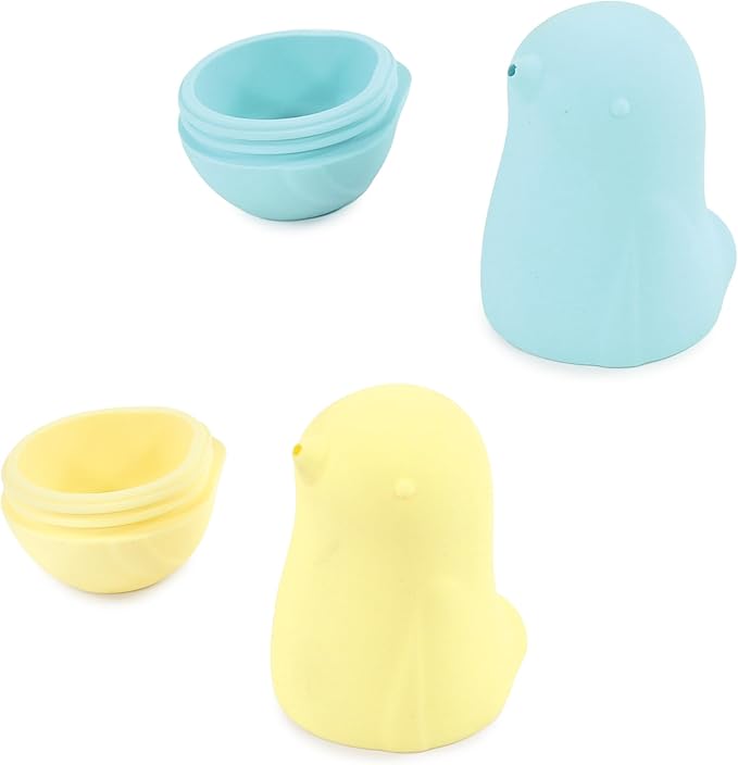 Hudson Baby Silicone Bath Toy 2pk, Bird, One Size