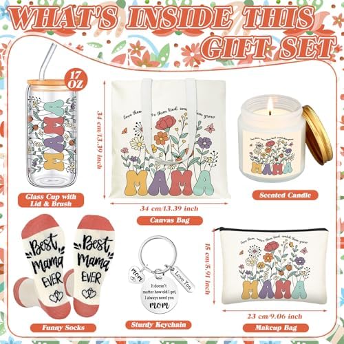 Funnymoom 6 Pcs Mother Birthday Gifts Mom Gifts from Daughter Son - Image 3
