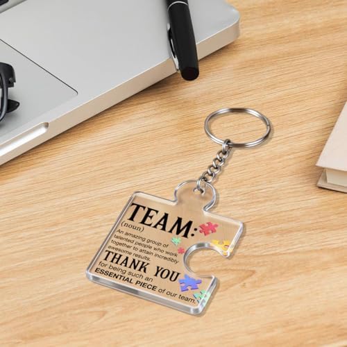 Team Appreciation Gifts Bulk for Coworkers Employee Staff Keychains - Image 5