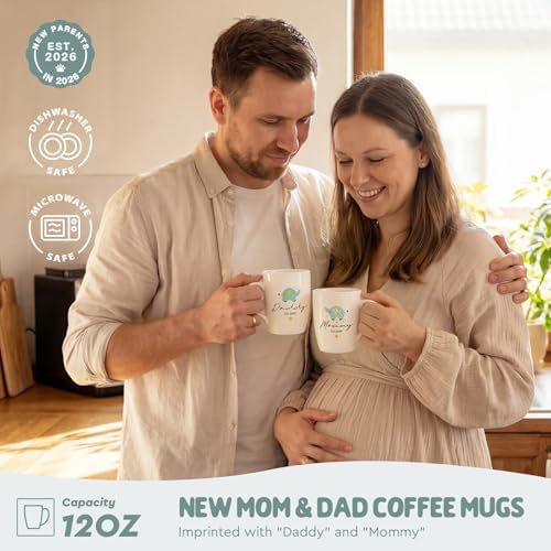 AW BRIDAL New Parents Gifts for Couples, Elephant Baby Gift Baskets Shower - Image 5