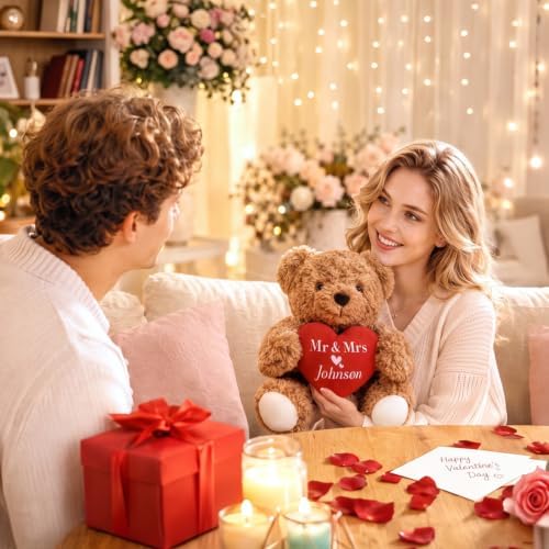 Personalized Teddy Bear, Custom Bear for Kids Couples Girlfriend - Image 2