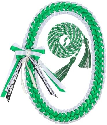 TFTAFAN Graduation Leis and Graduation Honor Cords Class of 2026 Graduation Ribbon Lei Graduation Necklace Braided Necklaces gift for Student Gifts Party Supplies by Unknown