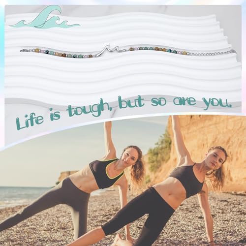 Wave Bracelets Gifts for Women, Birthday Graduation Christmas Jewelry Gifts for Daughter Granddaughter Best Friend Sister - Image 5
