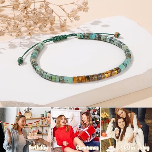 JoycuFF Morse Code Bracelets Christmas Birthday Gifts for Women Her - Image 7