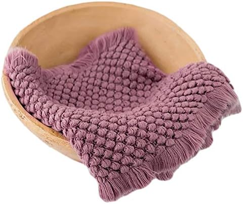 Zeroest Newborn Baby Photography Props Basket Filler Blanket (Cmeo Brown) by NewbornPhotographyProps