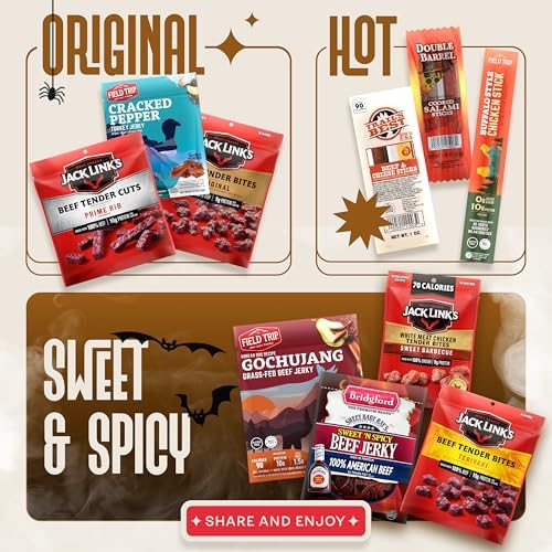 Halloween Beef Jerky Gift Basket - Halloween Treats For Kids, Women, Men - Image 4