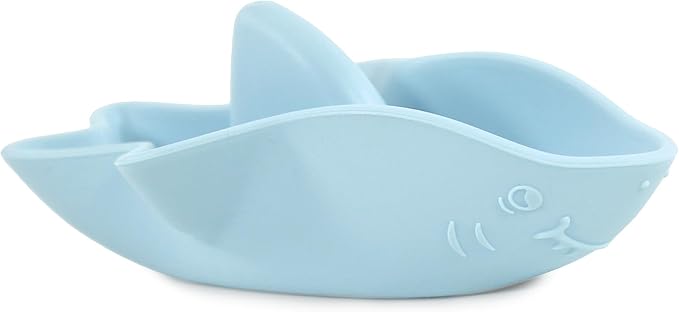 Hudson Baby Silicone Bath Toy 4pk, Shark, One Size