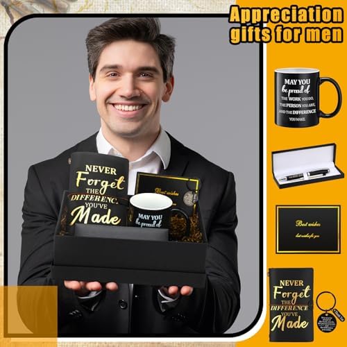 Shellwei 6 Pcs May You Be Proud Mug Black Gift Set - Image 6