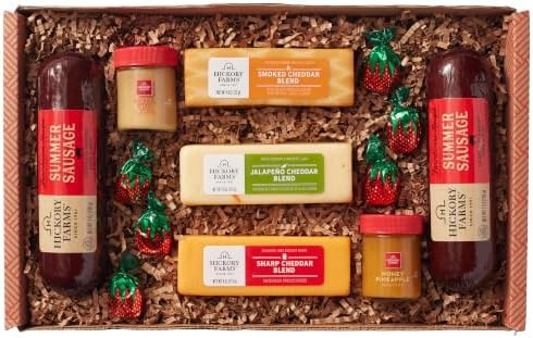 Hickory Farms Farmhouse Meat and Cheese Food Gift Basket - Charcuterie by HickoryFarms