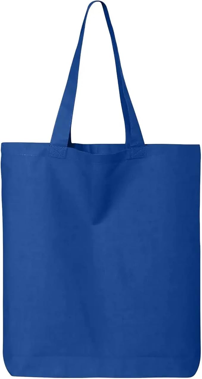 shop4ever Personalized Custom Design Your Own Eco Cotton Tote Reusable Shopping Bag Customizable Gift