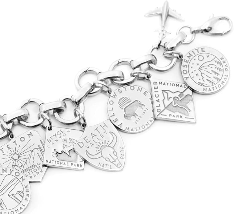 Jet Set Candy Sterling Silver National Park Souvenir Travel Charm