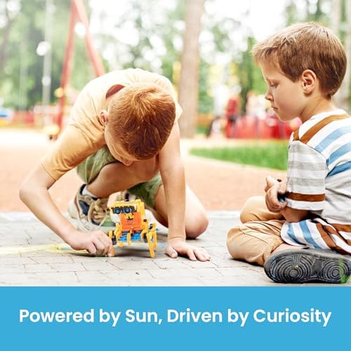 Sillbird Solar Robot Building Kit, 12-in-1 DIY STEM Gift for Boys Aged 8-13 - Image 3