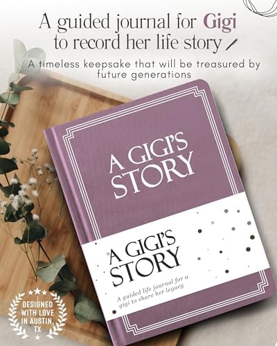 Gigi's Life Story Journal (Hardcover): A Meaningful Keepsake for Gigi to Share Her Journey & Memories, Book Includes 250+ Prompt Questions, Sentimental Gift for Mother's Day, Birthday, Christmas - Image 3