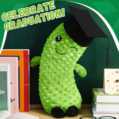 Suzile 2026 Graduation Pickle Pillow Gift Class of 2026 Grad You are Kind Dill for Her Him Funny Plush Pickle Lover Gift from Parents Classmates Teacher for Student High School College - Image 3