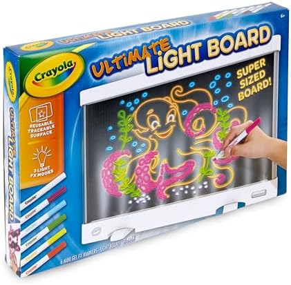 Crayola Ultimate Light Board - White, Kids Drawing Tablet, Gifts for Kids, LED Drawing Board, Sketching Art Projector, Toys for Boys & Girls, 6+ - Image 3