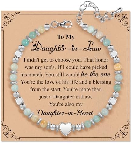 Inspirational Gifts Bracelets for Women, Healing Natural Stone Bracelets by ZOKCC