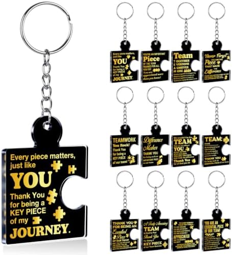 Team Appreciation Gifts Bulk for Coworkers Employee Staff Keychains by Unknown
