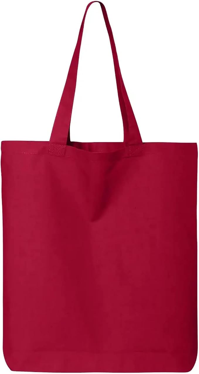 shop4ever Personalized Custom Design Your Own Eco Cotton Tote Reusable Shopping Bag Customizable Gift