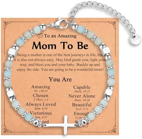 Religious Cross Bracelet for Women Girls, Christian Gifts by IKIATY