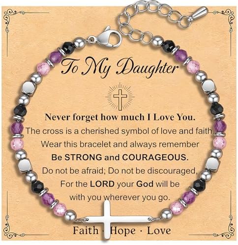 Adjustable Religious Gifts Cross Bracelet for Women Girl by Unknown