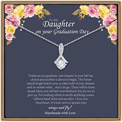 2026 Graduation Gifts - Heartfelt Message Card & Jewelry Gift Set by GIFTSJEWELRY