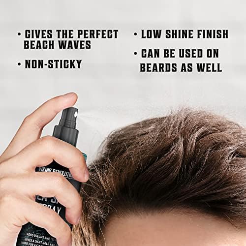 Viking Revolution Sea Salt Spray for Men - Hair Texturizing Spray 8.8oz,2pk - Image 4