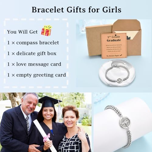 Graduation Gifts for Women Class of 2026 High School Graduation Bracelet - Image 4