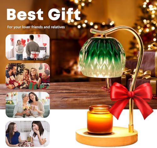 GEEZO Fragrance Candle Warmer Lamp，Electric Candle Warmer with Timer & Dimmer，Mom Christmas Birthday Gifts for Women, House Warming Gifts New Home Bedroom Decor - Image 6