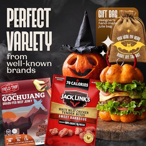 Halloween Beef Jerky Gift Basket - Halloween Treats For Kids, Women, Men - Image 3