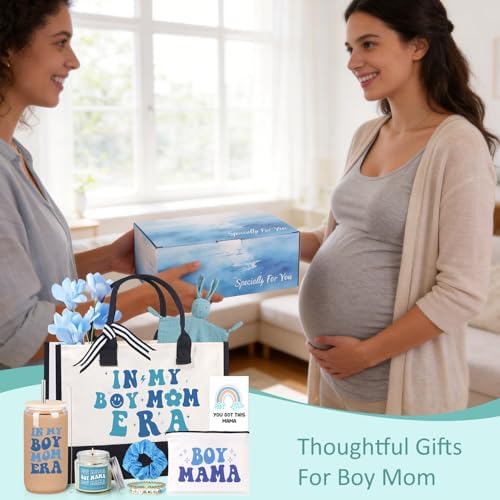 Boy Mom Gift Basket, Boy Mom Gifts, New Mom Care Package With 10 Thoughtful Present For First Time Moms, Postpartum Recovery & Self Care, Perfect For Pregnant Or Newborn Celebration, Mothers Day - Image 7