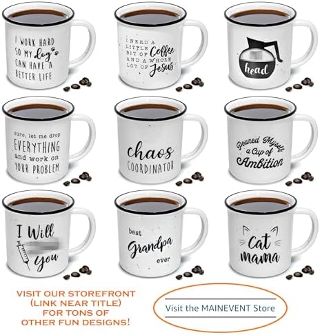 MAINEVENT Mr and Mrs Mugs 11 Oz, Ceramic Coffee Cup Couple Gift, Mr Mrs Mug - Image 5