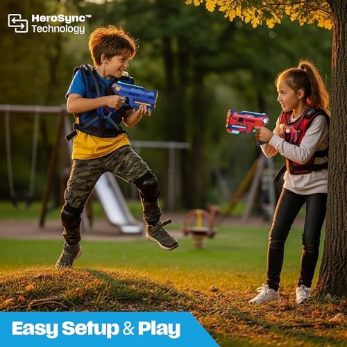 Laser Tag Set of 4 - Gifts for 8-13 Year Old Boy Gifts Birthday (4 Pack) - Image 3