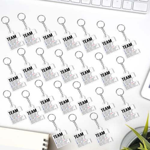 Team Appreciation Gifts Bulk for Coworkers Employee Staff Keychains - Image 6