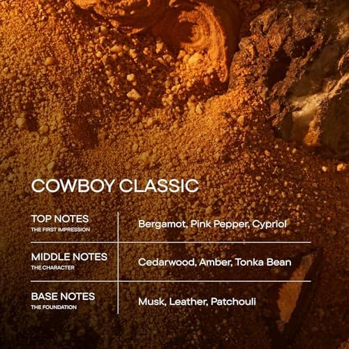 Harry's Cowboy Classic Men's Cologne - Woody Amber Scent - 1.7 fl oz - Image 3