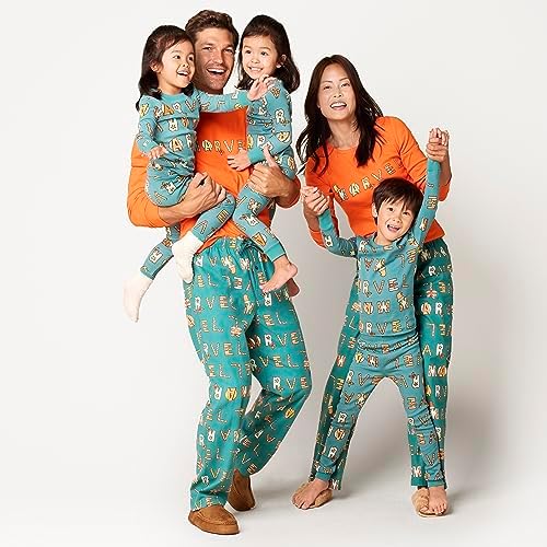 Amazon Essentials Disney | Marvel | Star Wars Men's Soft & Comfortable Flannel Pajama Sleep Sets by AmazonEssentials