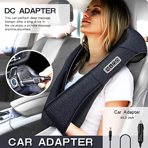 Mo Cuishle Women Men Gifts, Shiatsu Back Shoulder & Neck Massager with Heat - Image 5