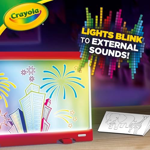 Crayola Ultimate Light Board ColorVibe, Sound Reactive Drawing Tablet - Image 6