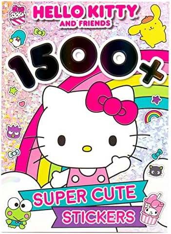 Horizon Group USA Sticker Book, Hello Kitty and Friends, 1500+ Stickers - Image 2