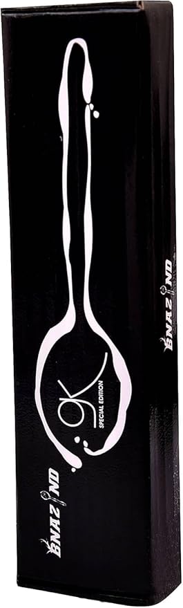Chef Kunz Perforated Spoon | 18/10 Stainless Steel Plating 9 Inch Basting Quenelle Serving Plating Spoon (Perforated)