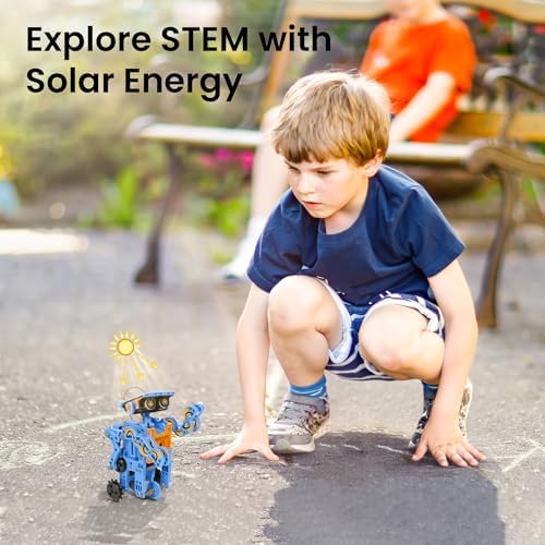 Sillbird Solar Building Robot Kit 12-in-1 STEM Gift for Boys Ages 8-13 - Image 3
