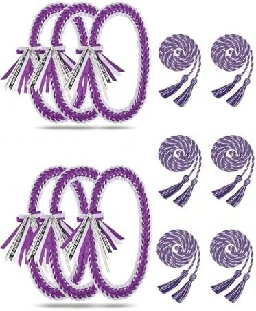 TFTAFAN Graduation Leis and Graduation Honor Cords Class of 2026 Graduation Ribbon Lei Graduation Necklace Braided Necklaces gift for Student Gifts Party Supplies by Unknown