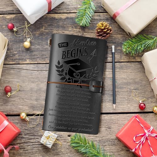 PRSTENLY Graduation Gifts Leather Journal, Graduation Gifts for Hers Him - Image 5