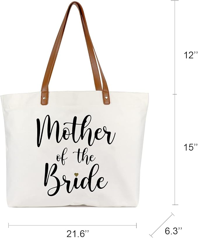 Lamyba New Mom Gifts, Mama Bag Tote with Makeup Bag, Cool Gifts for Mom to be/Expecting Mom/Pregnant Women
