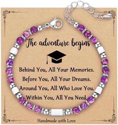 AryaHozel 2026 Graduation Gift for Her/Women/Girls Beaded Bracelets by AryaHozel