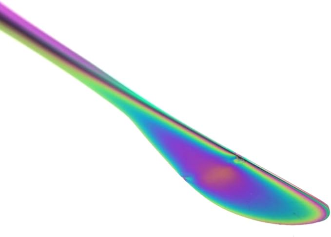 Gugrida 4-Piece Butter Knife 18/10 Stainless Steel Luxury Mirror Polished Rainbow Colorful Silverware Flatware Cutlery